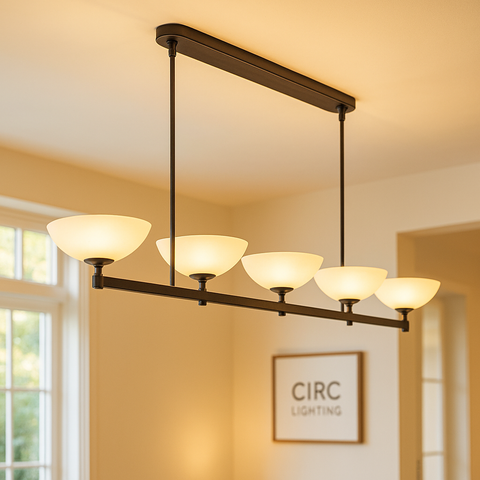 Vernet Linear Chandelier 76" Vernet Linear Chandelier 76"