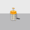 80W LED Square Work Light 5000K 100–277V Yellow with US Plug