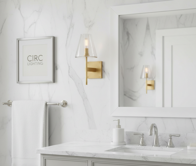 Fulham Glass Shade Sconce