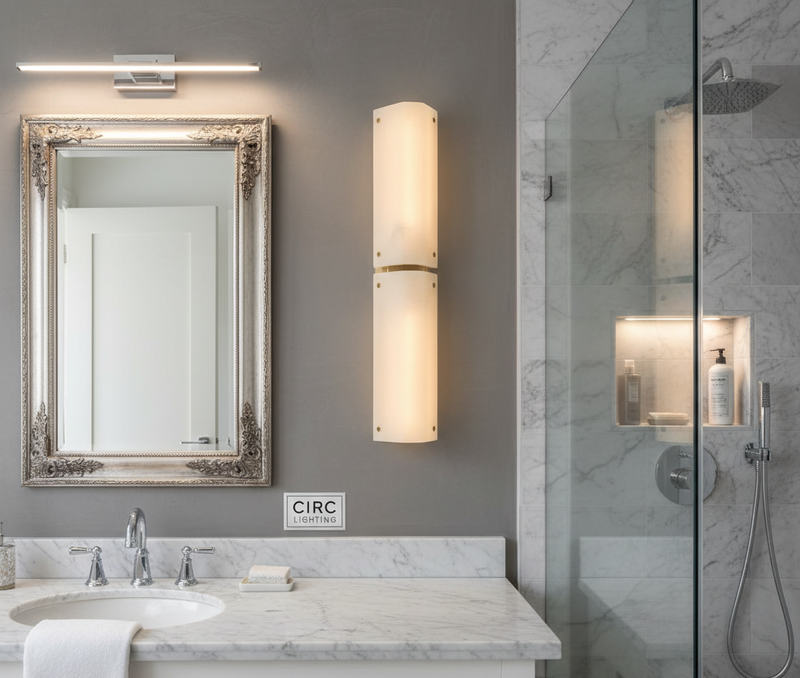 Reynard Alabaster Grand Sconce