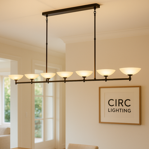 Vernet Linear Chandelier 96" Vernet Linear Chandelier 96"