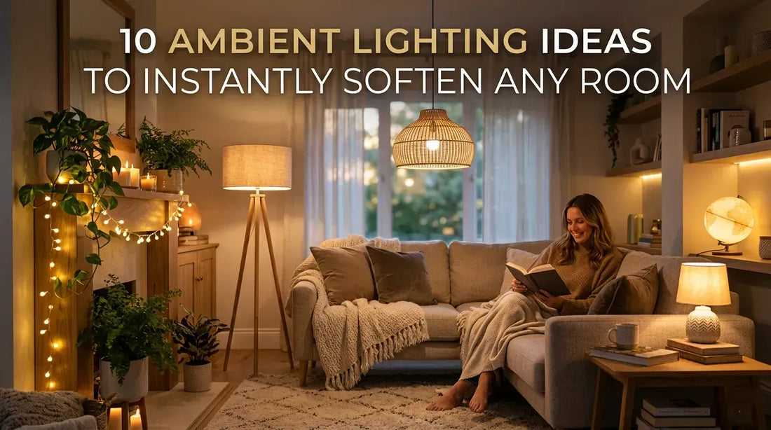 10 Ambient Lighting Ideas to Instantly Soften Any Room