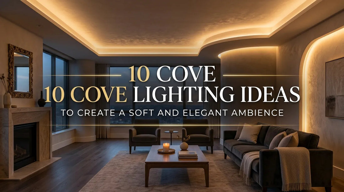 10 Cove Lighting Ideas to Create a Soft and Elegant Ambience