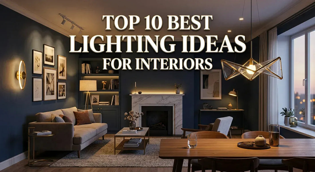 Top 10 Best Lighting Ideas for Interiors