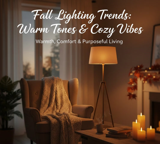 Fall Lighting Trends: Warm Tones & Cozy Home Ideas