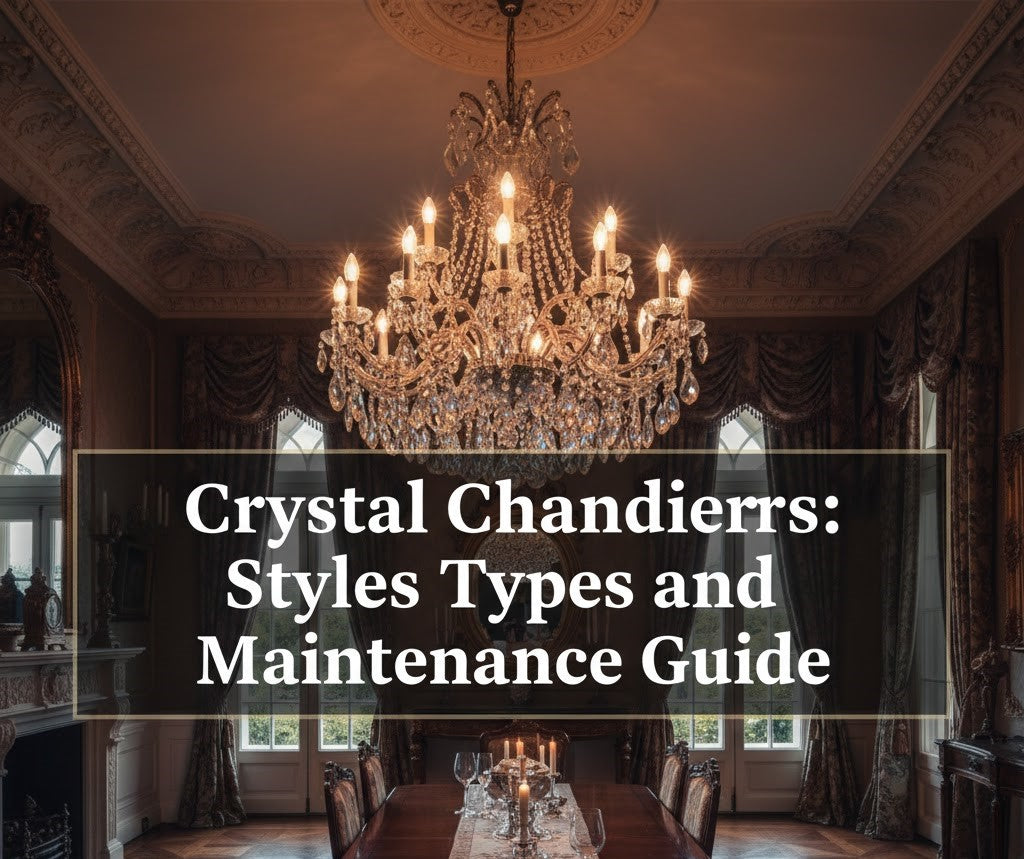 Crystal Chandeliers: Buying Guide, Styles & Maintenance