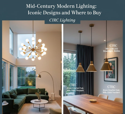 Mid-Century Modern Lighting: Iconic Designs & Guide