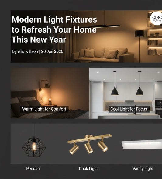 Modern Light Fixtures to Refresh Your Home This New Year