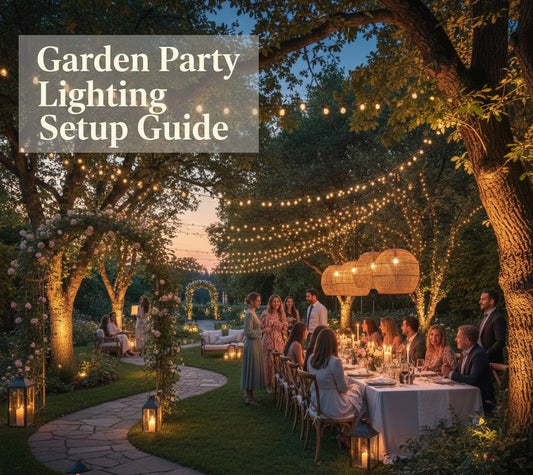 Garden Party Lighting Setup Guide: Transform Your Event