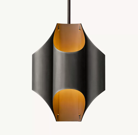 Cathedral Pendant – Luxury Brass Multi-Bulb Chandelier