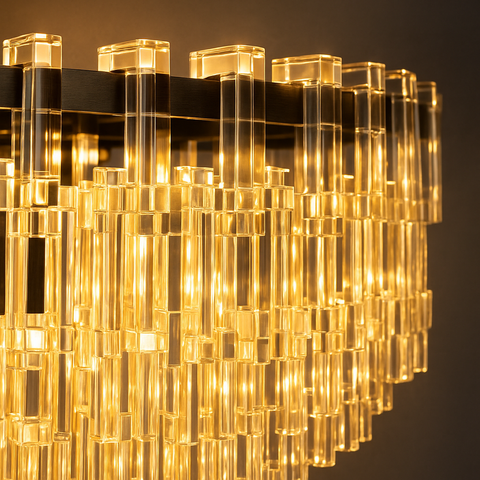 Marignan Round Chandelier 36"