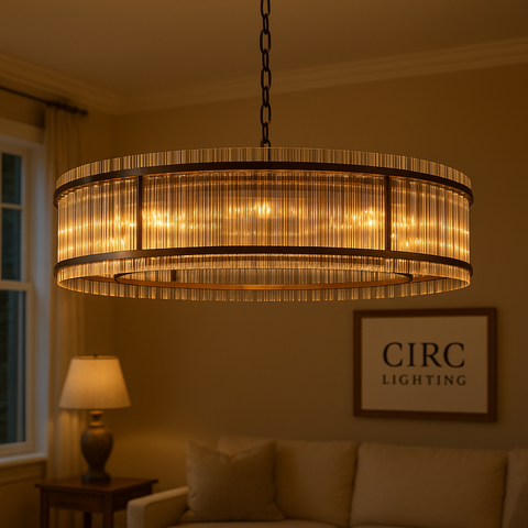 San Marco Round Chandelier 60"