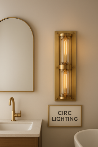 Savile Round Linear Sconce