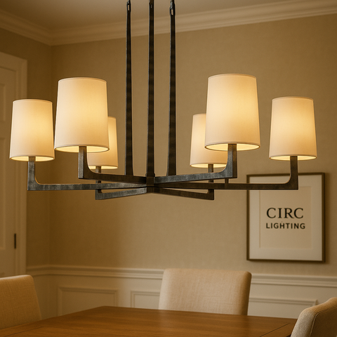 Wright Round Chandelier 36"