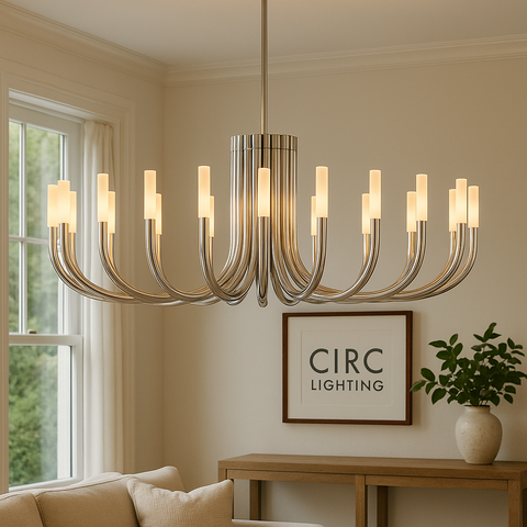 Rousseau Oval Chandelier 50"