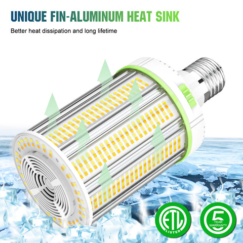 FCL-100WCD LED FAN CORN LIGHT 100W/80W/60W