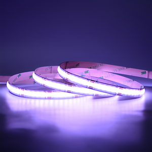 A5000 576 LEDs/m RGB COB LED Strip | 10mm 24V Seamless Color Lighting