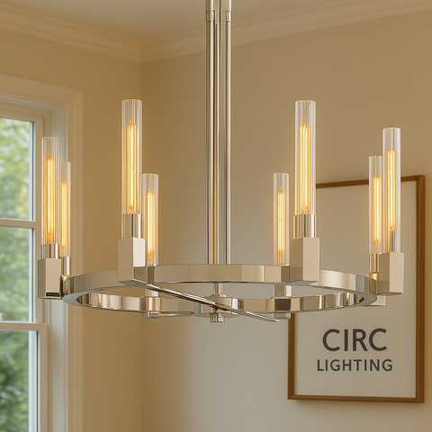 Cannele Round Chandelier 36"