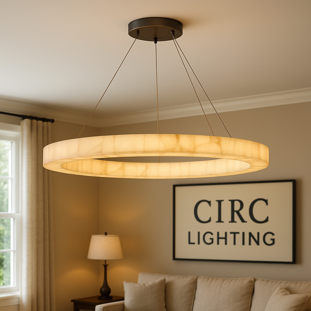 Rivage Lueur Round Chandelier 60"