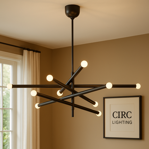 Rousseau 10-Light Mobile Orb Chandelier