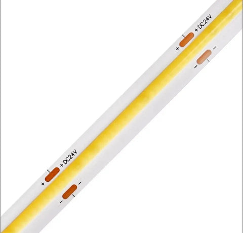 A5000 480 LEDs/m COB LED Strip Light | 8mm Ra90 Cove & Accent Lighting