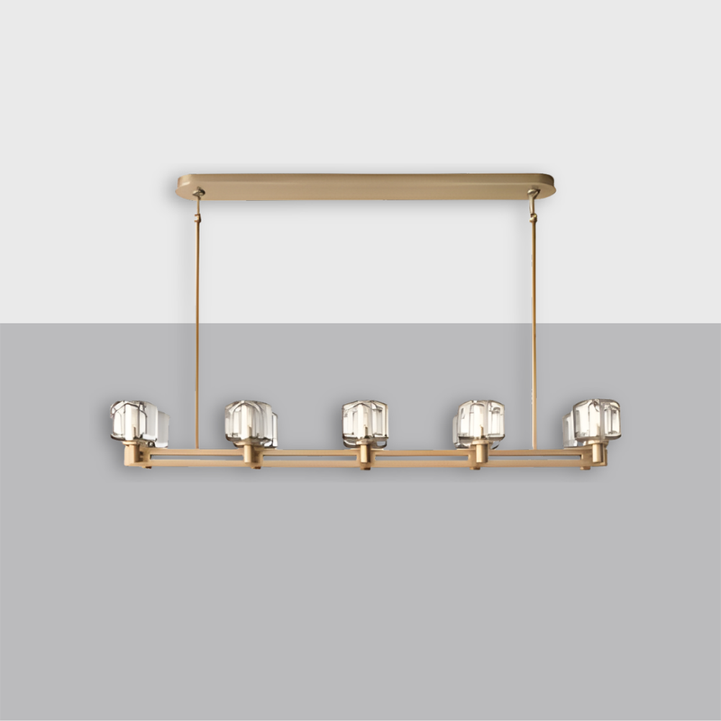 Demaret Double 54" Linear Chandelier | CIRC