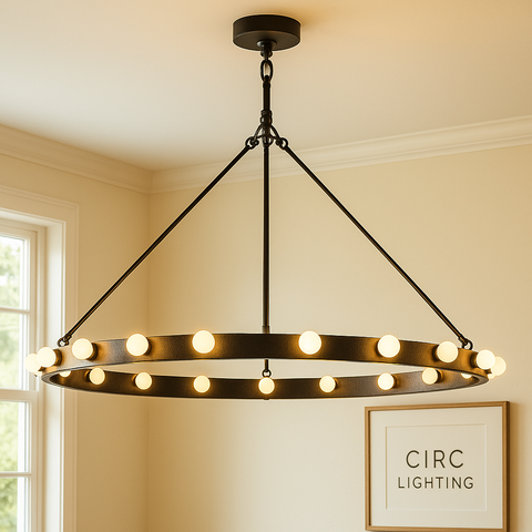 Vitoria Round Chandelier 48"