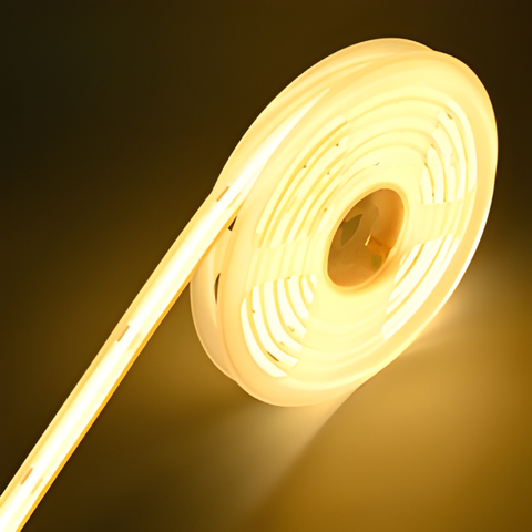 A5000 480 LEDs/m COB LED Strip Light | 8mm Ra90 Cove & Accent Lighting