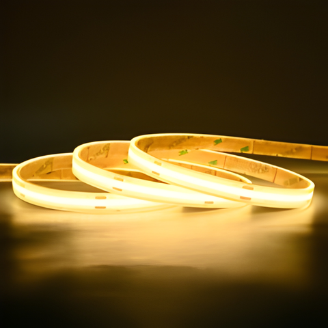 A5000 480 LEDs/m COB LED Strip Light | 8mm Ra90 Cove & Accent Lighting