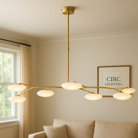 Brindille Linear Chandelier 61"