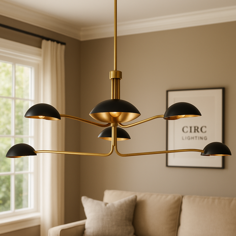 Convessi Round Chandelier 60"