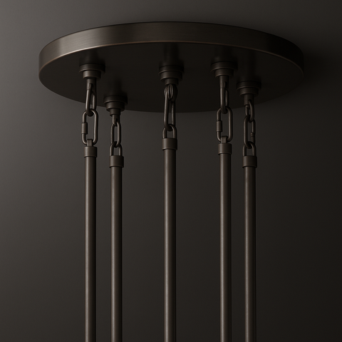 Marignan Tiered Round Chandelier 60"