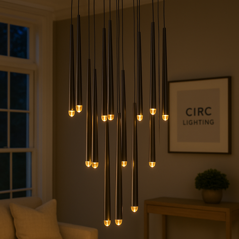 Aquitaine Round Chandelier 30"