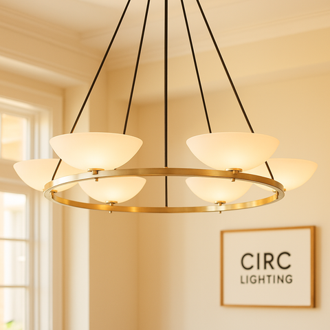 Vernet Round Chandelier 48"