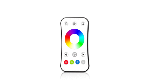 RF 2.4G Wireless RGB LED Strip Controller Kit | Touch Remote & Receiver | 12V-24V DC | 144W-288W Max Load