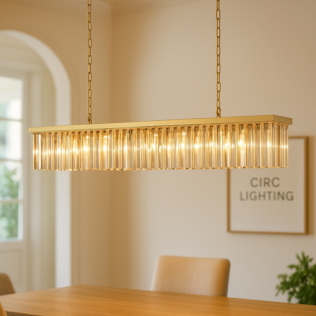 Rhys Rectangular Chandelier 60"