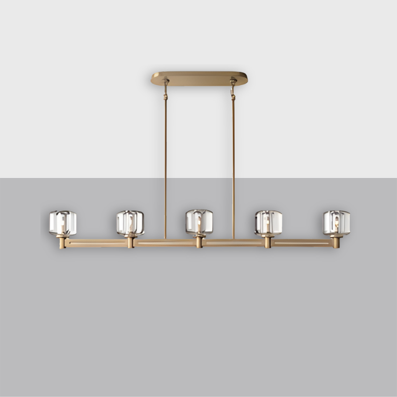 Demaret 54" Linear Chandelier | CIRC