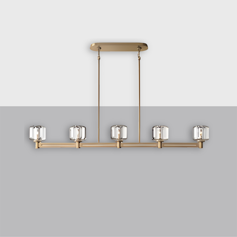 Demaret 54" Linear Chandelier | CIRC
