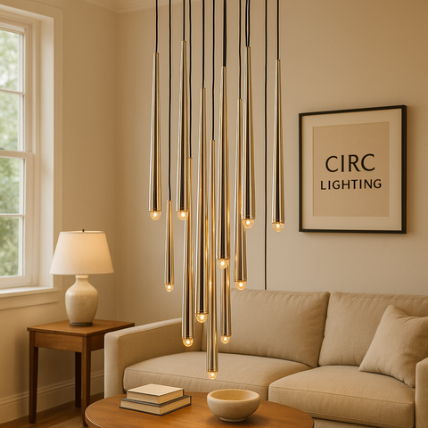 Aquitaine Round Chandelier 24"