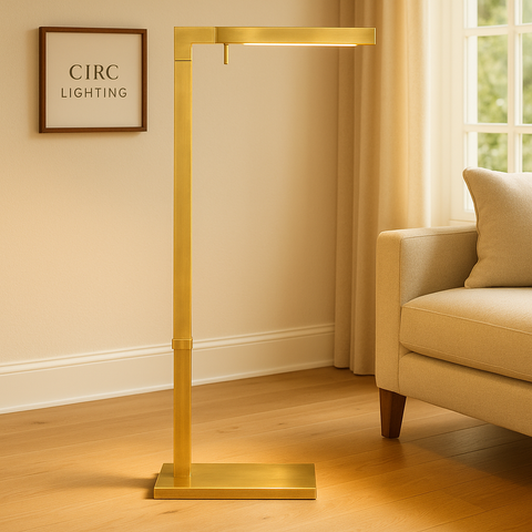 Cannele Task Floor Lamp