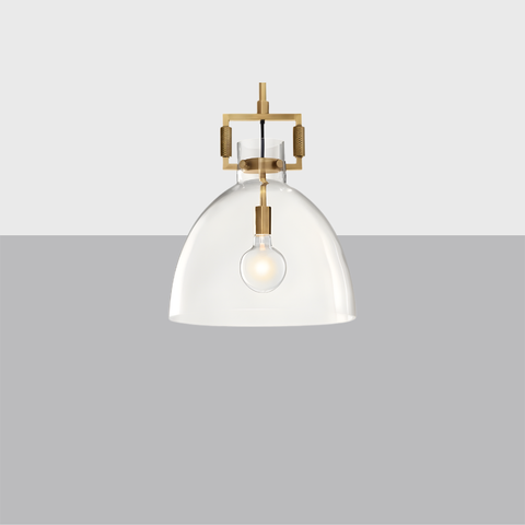 Artisan Blown Glass Pendant – Luxury Metal Light