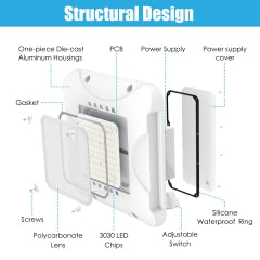 150W LED CANOPY GAS LIGHT 150W/120W/90W TUNABLE CCT 4.5/5/5.7K 100-277VAC