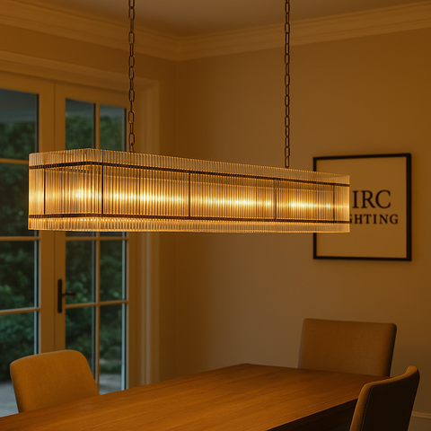 San Marco Rectangular Chandelier 54"