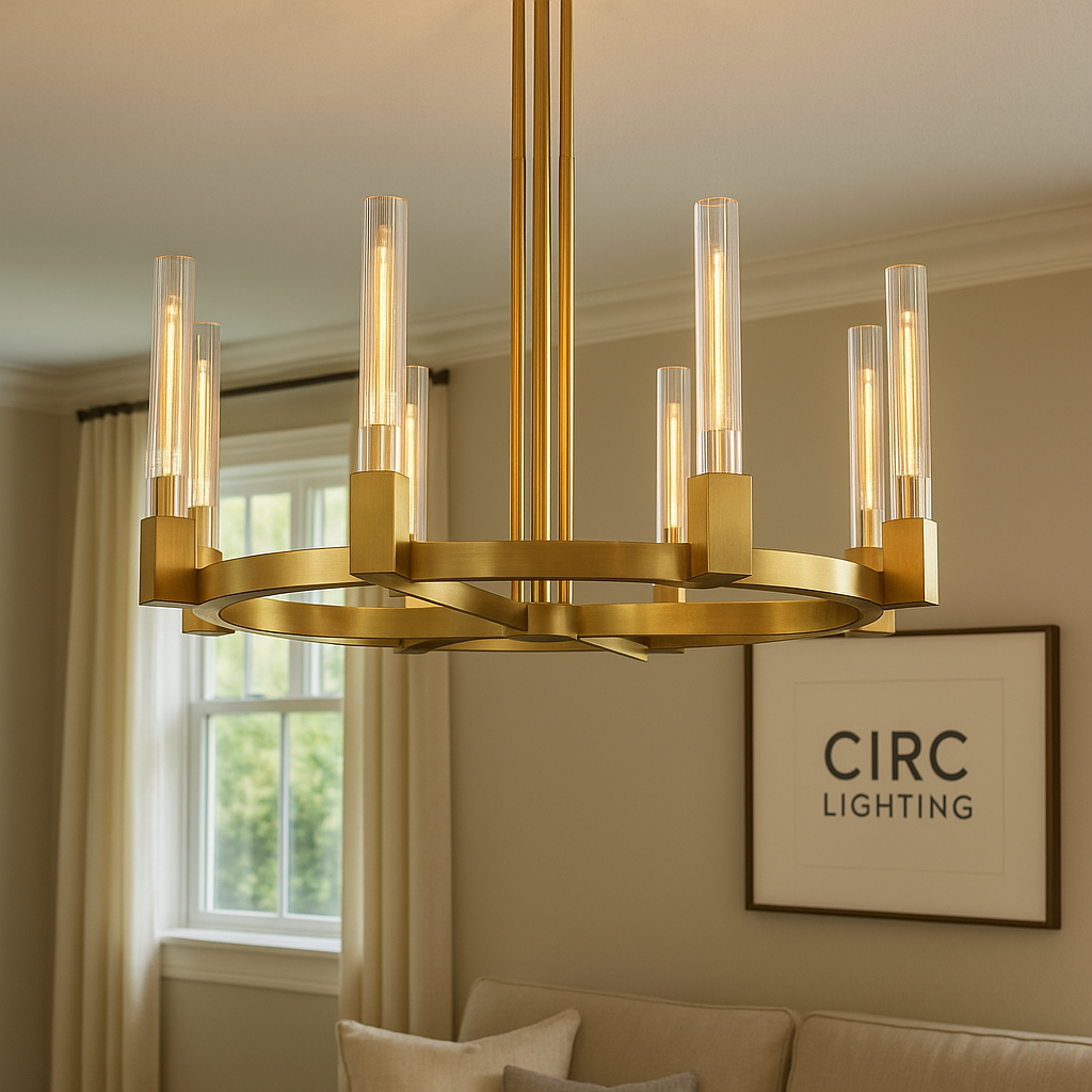 Cannele Round Chandelier 36"