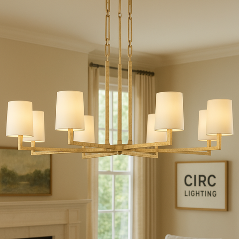 Wright Round Chandelier 48"