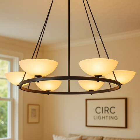 Vernet Round Chandelier 48"