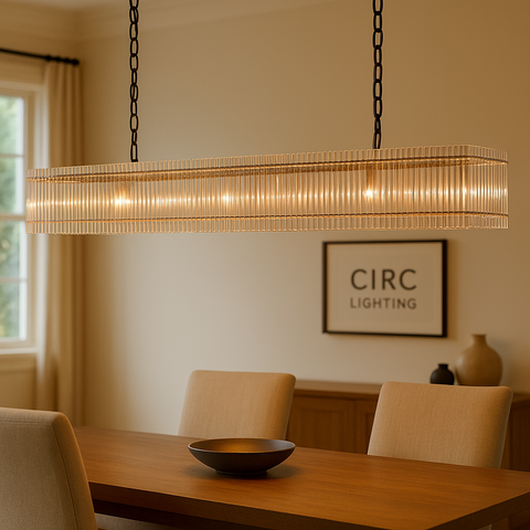 San Marco Rectangular Chandelier 72"