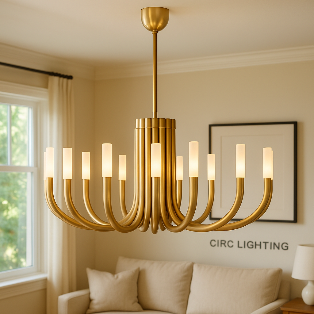 Rousseau Oval Chandelier 50"