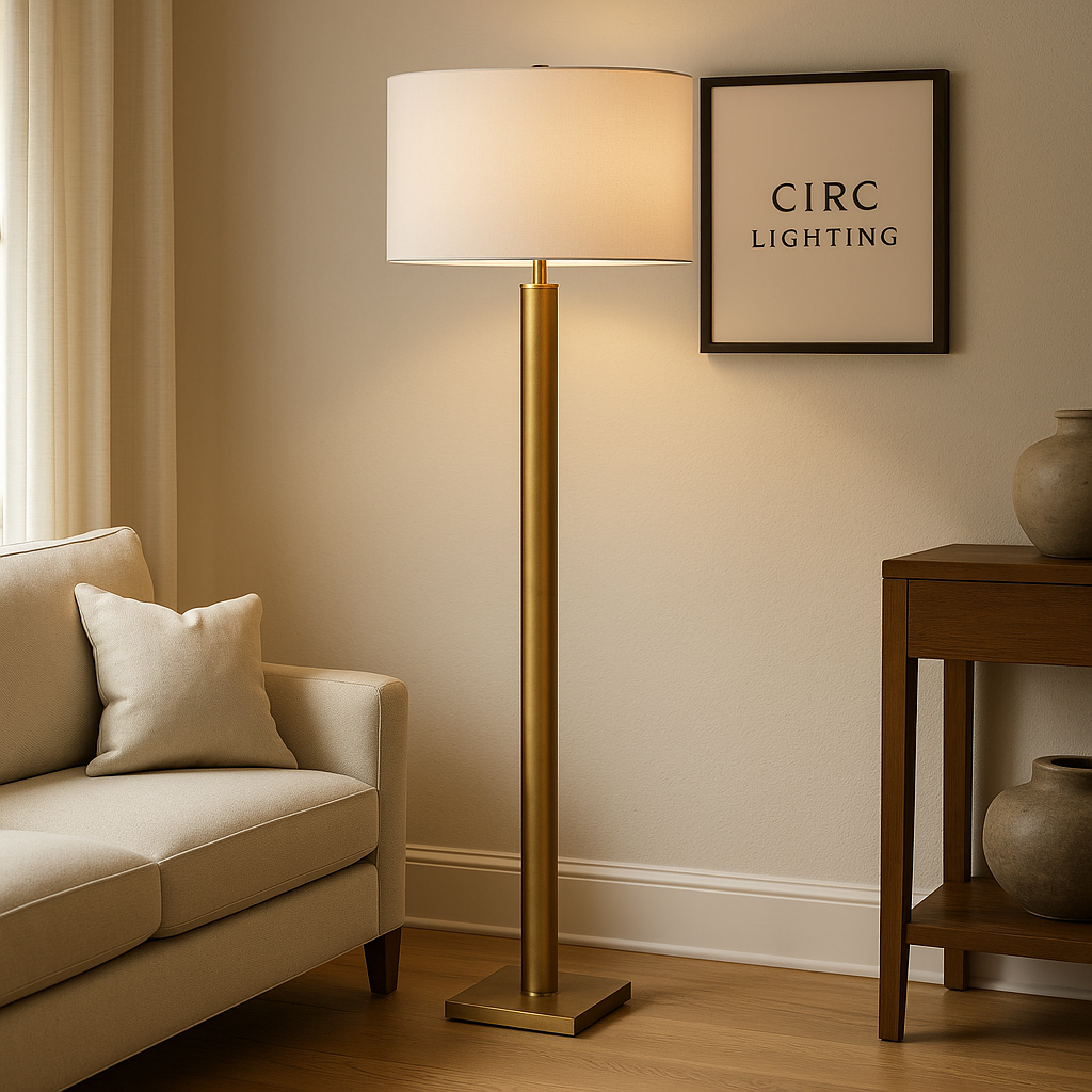Utilitaire Knurled Floor Lamp