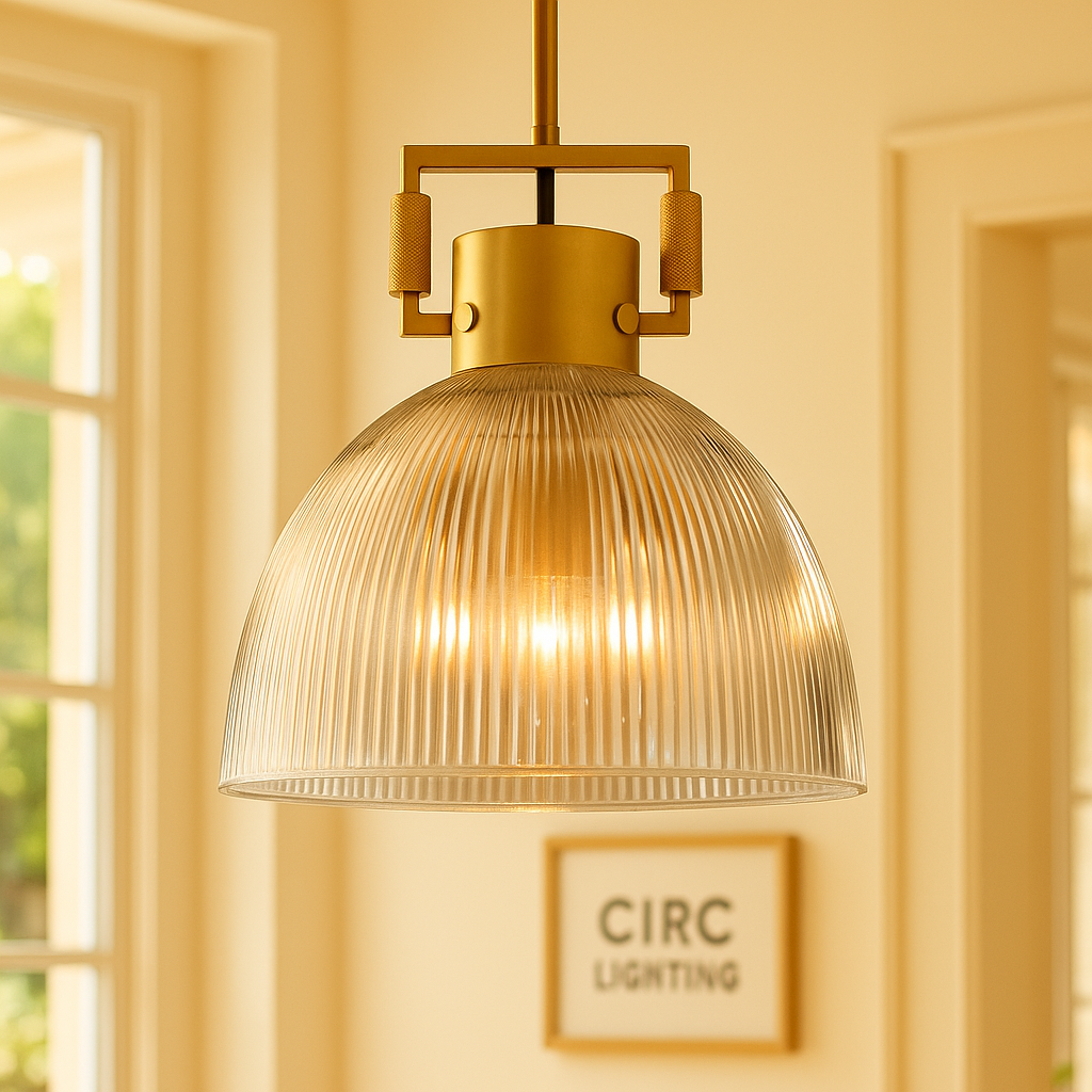 Machinist Prismatic Cloche Pendant